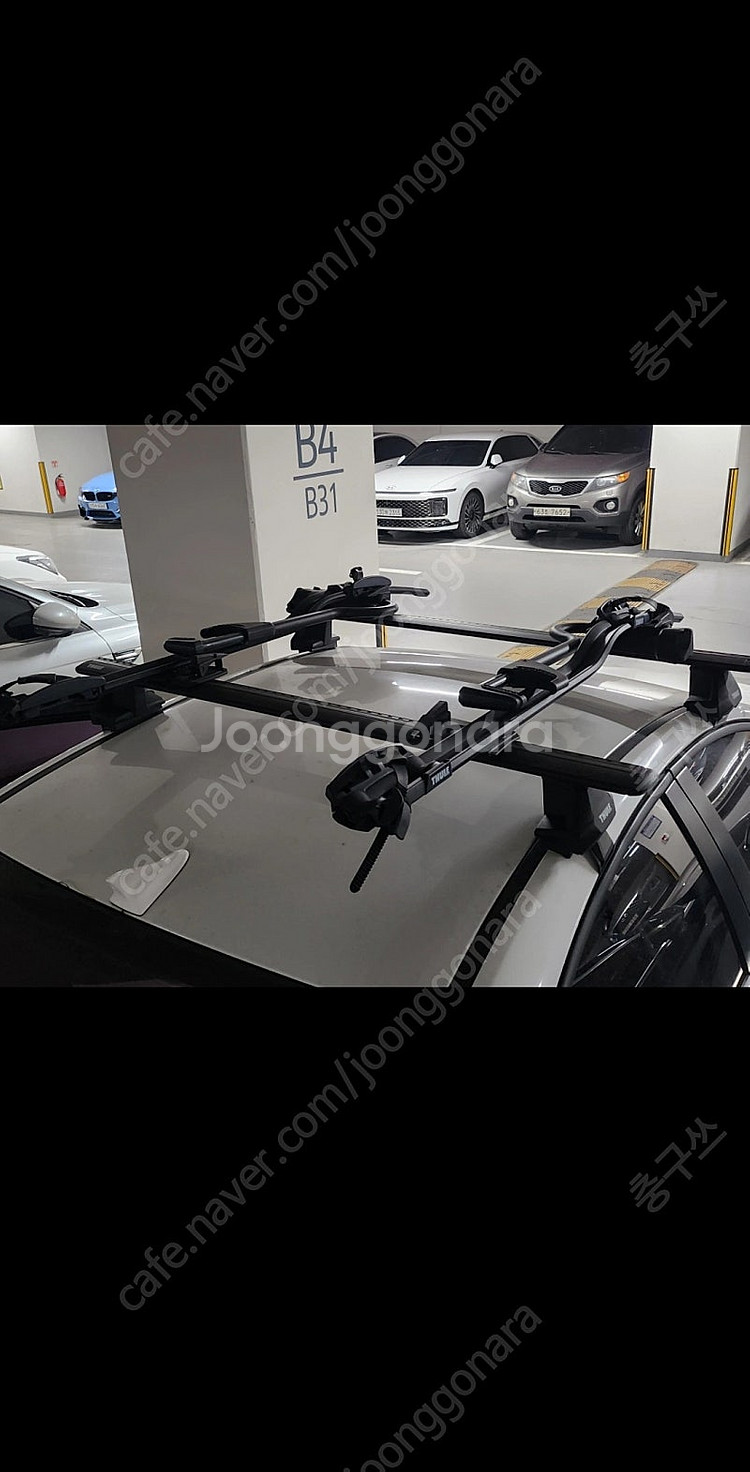 툴레 자전거 캐리어 598 팝니다 (가로바 포함)--4